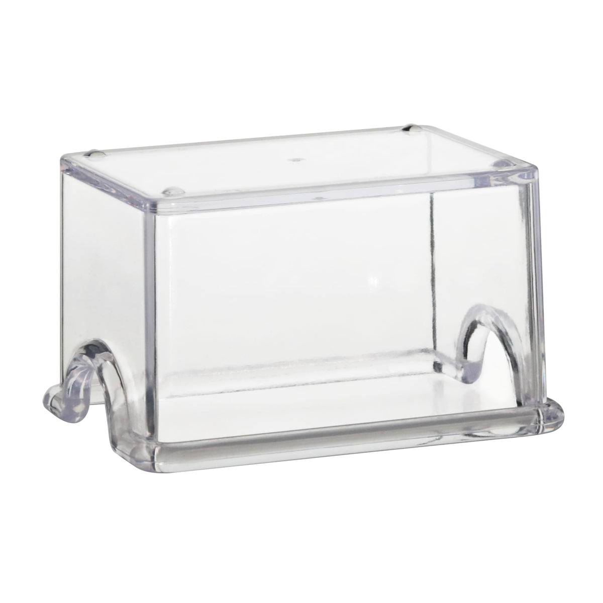 Top view shows compact New Star sugar packet holder for tables.
