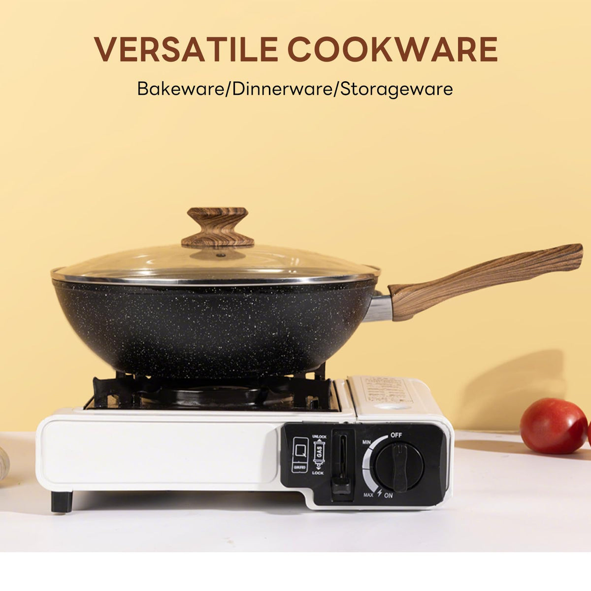 NEWBULIG dishwasher-safe and oven-safe design for convenient cooking