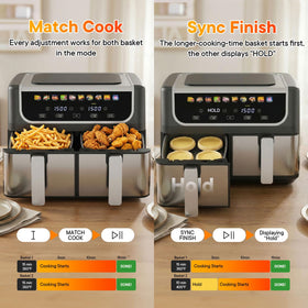 NEWBULIG Match Cook panel duplicates settings across baskets