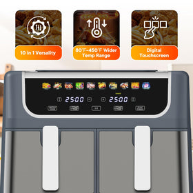 NEWBULIG match cook and sync finish illustrate synchronized timing for two dishes
