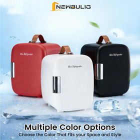 NEWBULIG mini fridge car use demonstrates on-the-go cooling