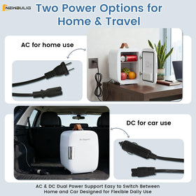 NEWBULIG mini fridge energy-saving system emphasizes low power use