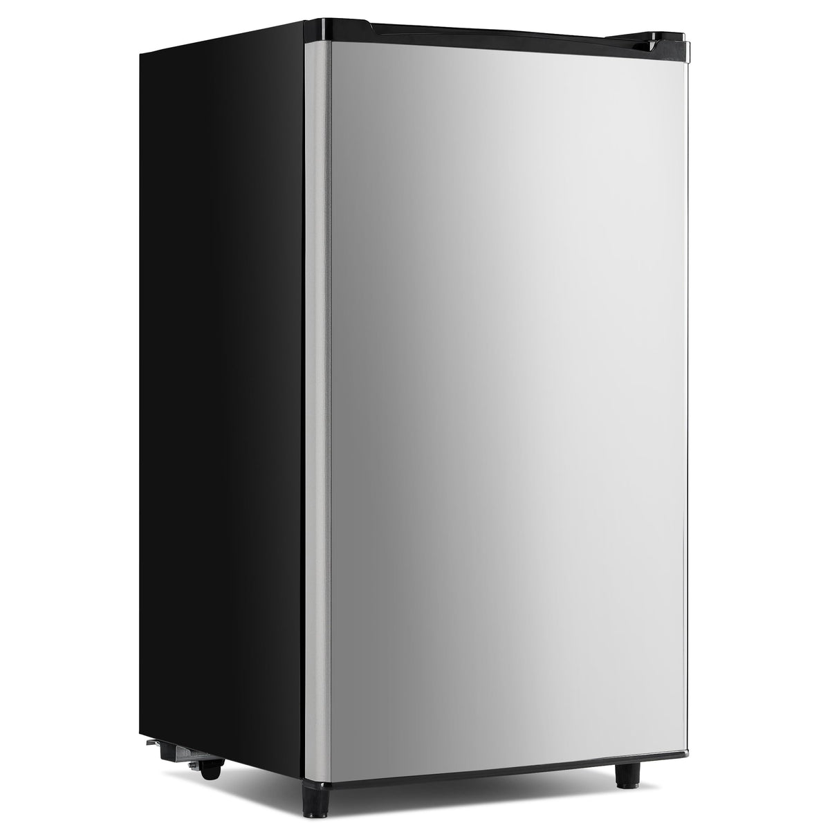 NEWBULIG mini fridge with freezer in a compact design for small spaces