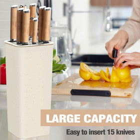 NEWE small-space knife organizer fits countertops without clutter.