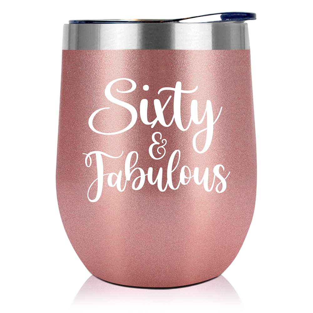 NewEleven 1966-60th-birthday-tumbler with a delicate shape for celebrations.
