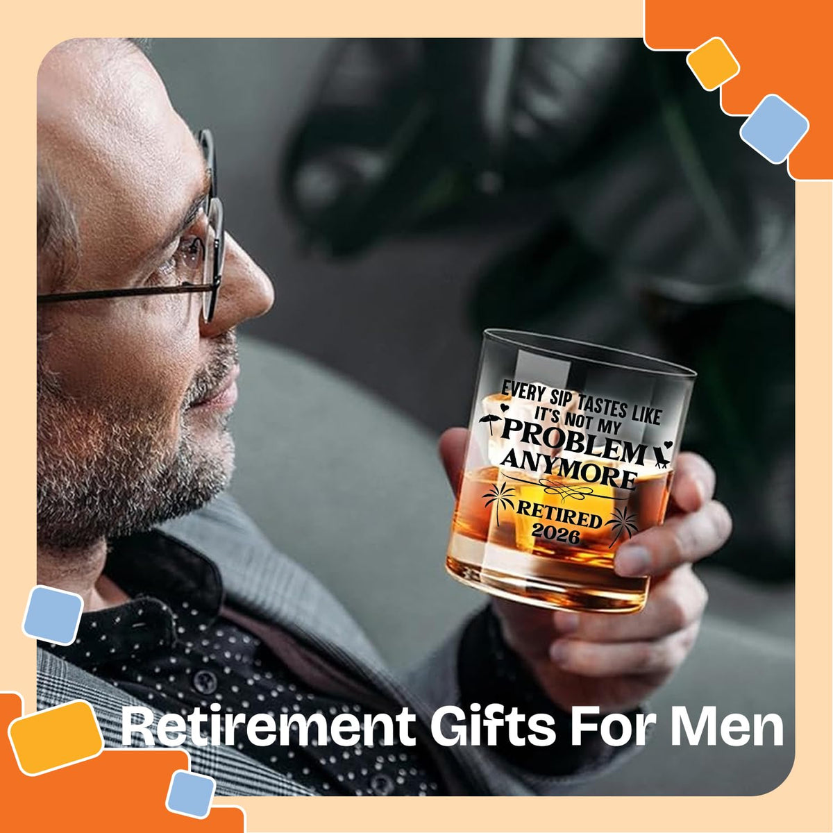NewEleven funny retirement quote design adds a smile to the farewell