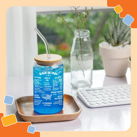 NewEleven glass straw included for easy, eco-friendly sipping
