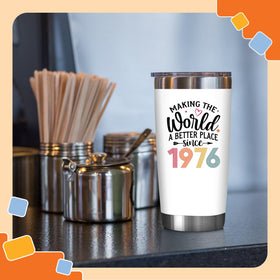 NewEleven stainless steel tumbler outer gloss finish, durable and sweat-proof for outdoor use.