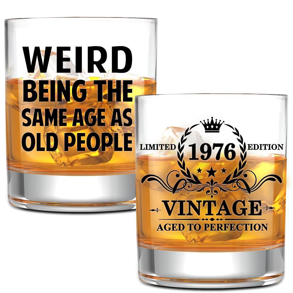 NewEleven whiskey glass for 50th birthday celebration, ideal for toasts and gifting