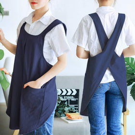 NEWGEM apron pockets in navy blue ideal for phone and tools.