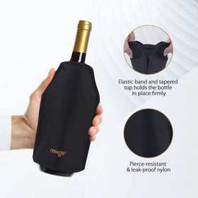 NEWGO wine cooler sleeve party-picnic-use adds portable cooling for events