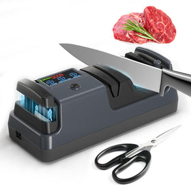 Newise 5-in-1 sharpener front view for quick kitchen knife sharpening.
