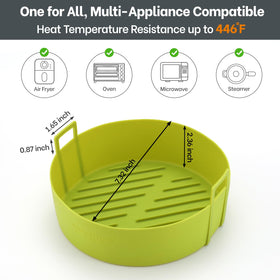 NEWITEE easy-clean liner is dishwasher safe for quick kitchen cleanup.