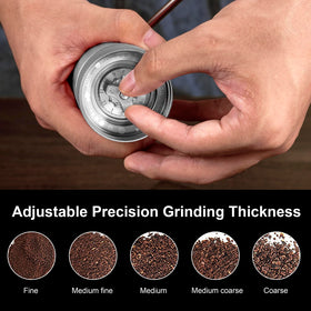 NewlukPro M6 adjustable grind knob enables customizable coarseness