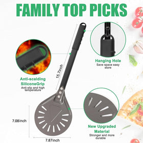 Newmeto peel features a long handle for safe handling