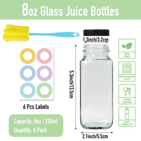 Newmiao glass bottle lids with sealing gasket prevent leaks during travel