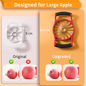 Newness 16-thin-slices feature enables uniform pieces for pies and lunches.