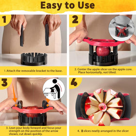 Newness Slicer is dishwasher safe, simplifying cleanup after fruit prep.