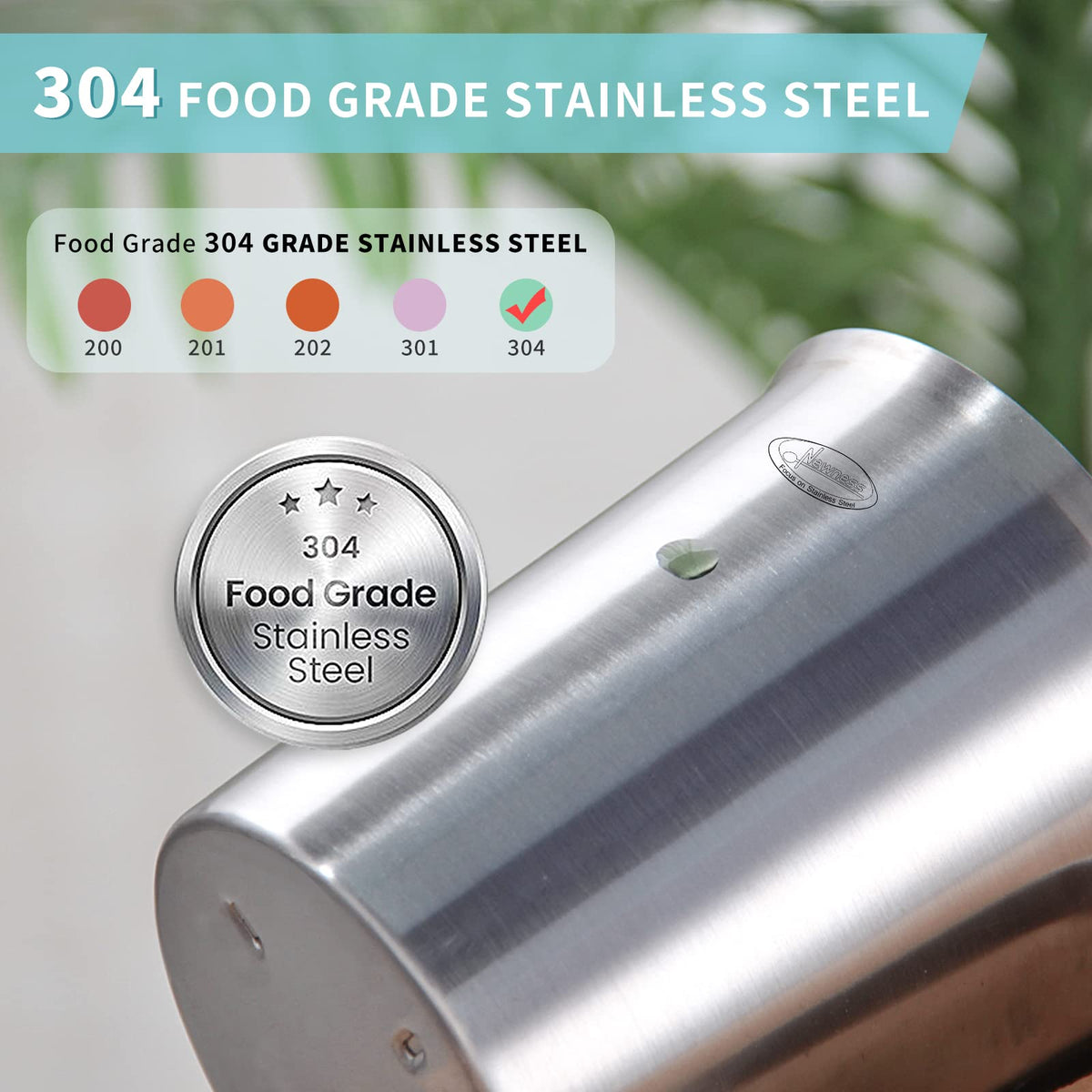 Newness measuring cup clear unit markings aid accurate portioning.