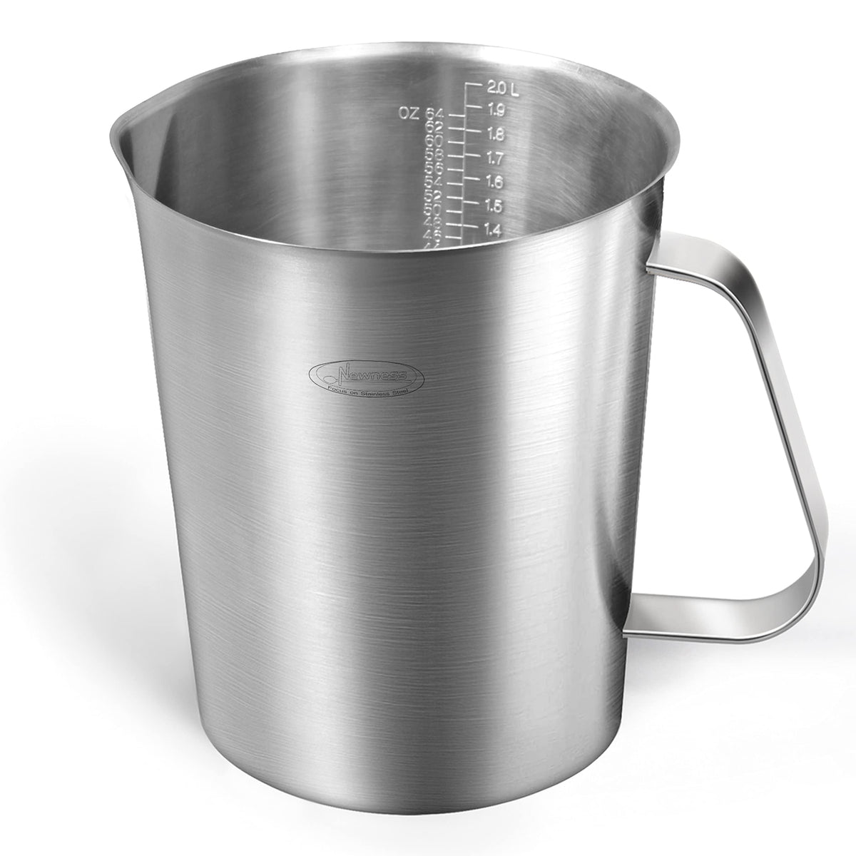 Newness measuring cup with OZ/ML/Cup scales for precise home recipes.