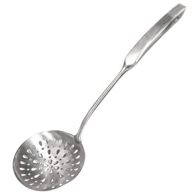 Newness slotted skimmer spoon 14.96in draining hot oil with rustproof stainless steel