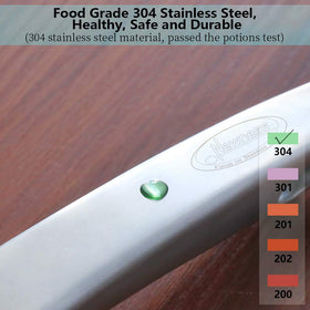 Newness 14.33-inch spaghetti server ideal for family meals.