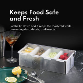 New Star 48025 fits condiments like ketchup, mustard, and mayo with easy access.