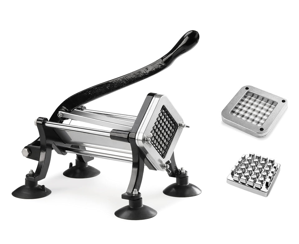 New Star Foodservice 43204 fry cutter with suction feet for stable, efficient prep