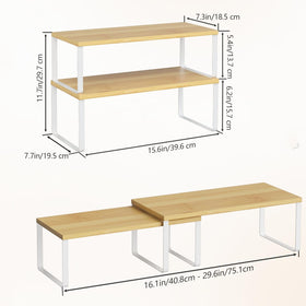 NEX low and high shelves offer practical height options.