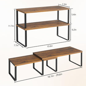 NEX wood and metal construction close-up highlighting rustic, durable aesthetics