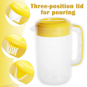 Nexboraque pitcher showing large, comfortable handle and wide mouth.