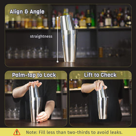 Nexsujo bar spoon with twisted handle for smooth stirring and layered drinks