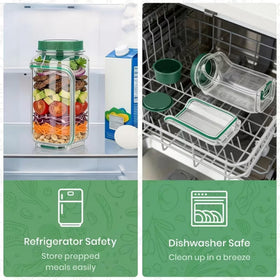 Nezillo meal prep jar supports organized lunches