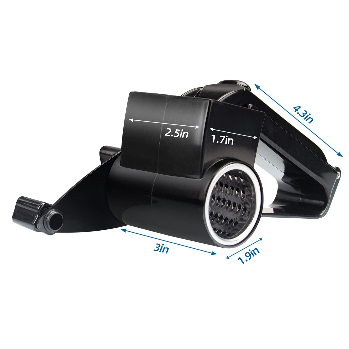 NEZUIBAN safety design with press grip and swivel handle protects fingers
