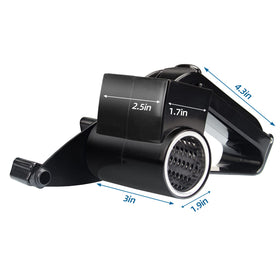 NEZUIBAN safety design with press grip and swivel handle protects fingers