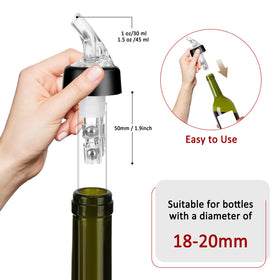 NFFIBDH 304 stainless steel inner ball ensures safe, sanitary pouring