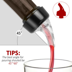 NFFIBDH pourer fits standard liquor bottles for versatile setup