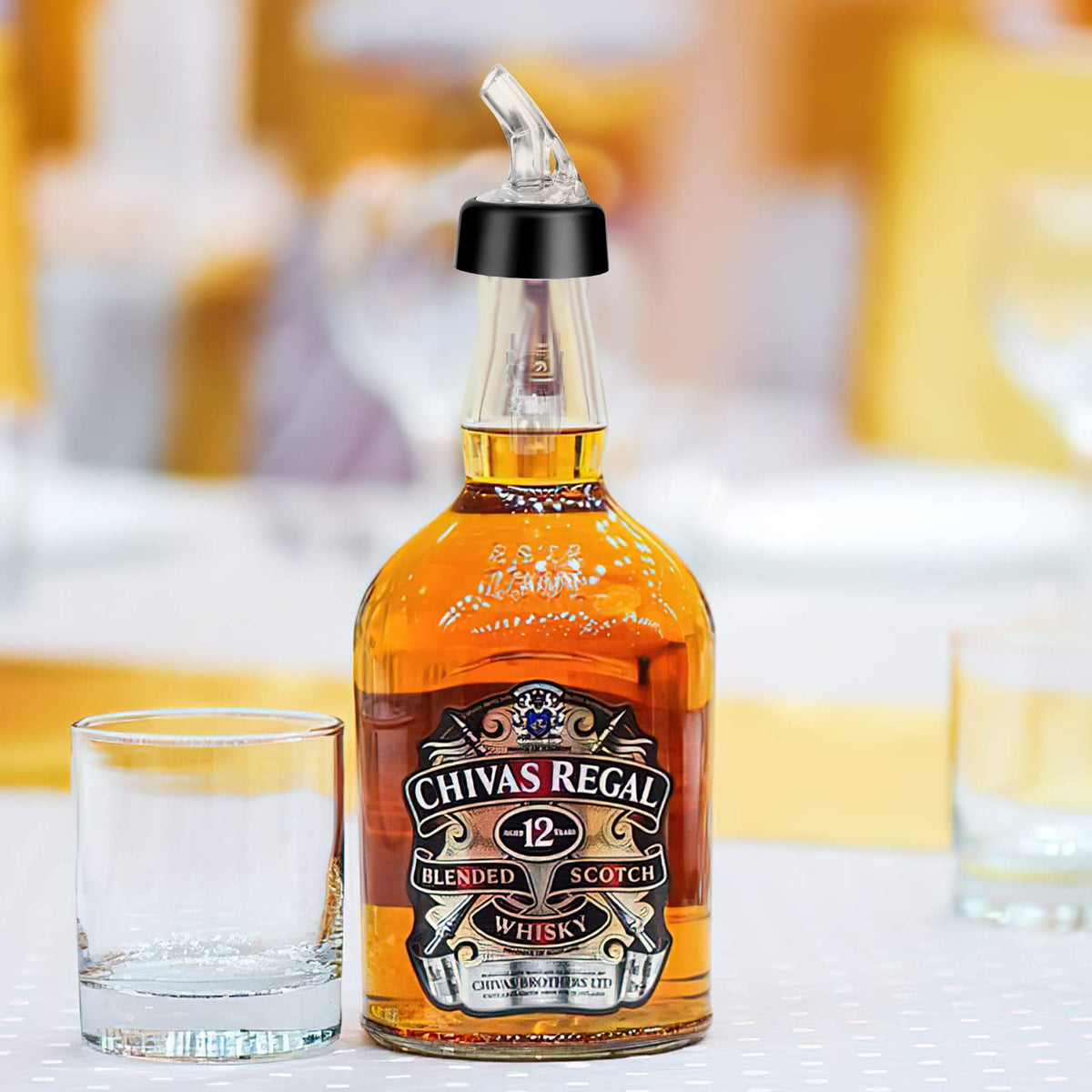 NFFIBDH smooth pour reduces spills for consistent servings