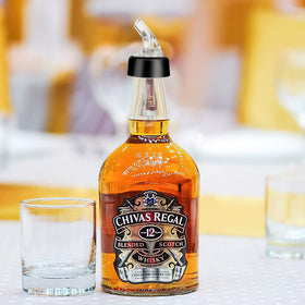 NFFIBDH smooth pour reduces spills for consistent servings