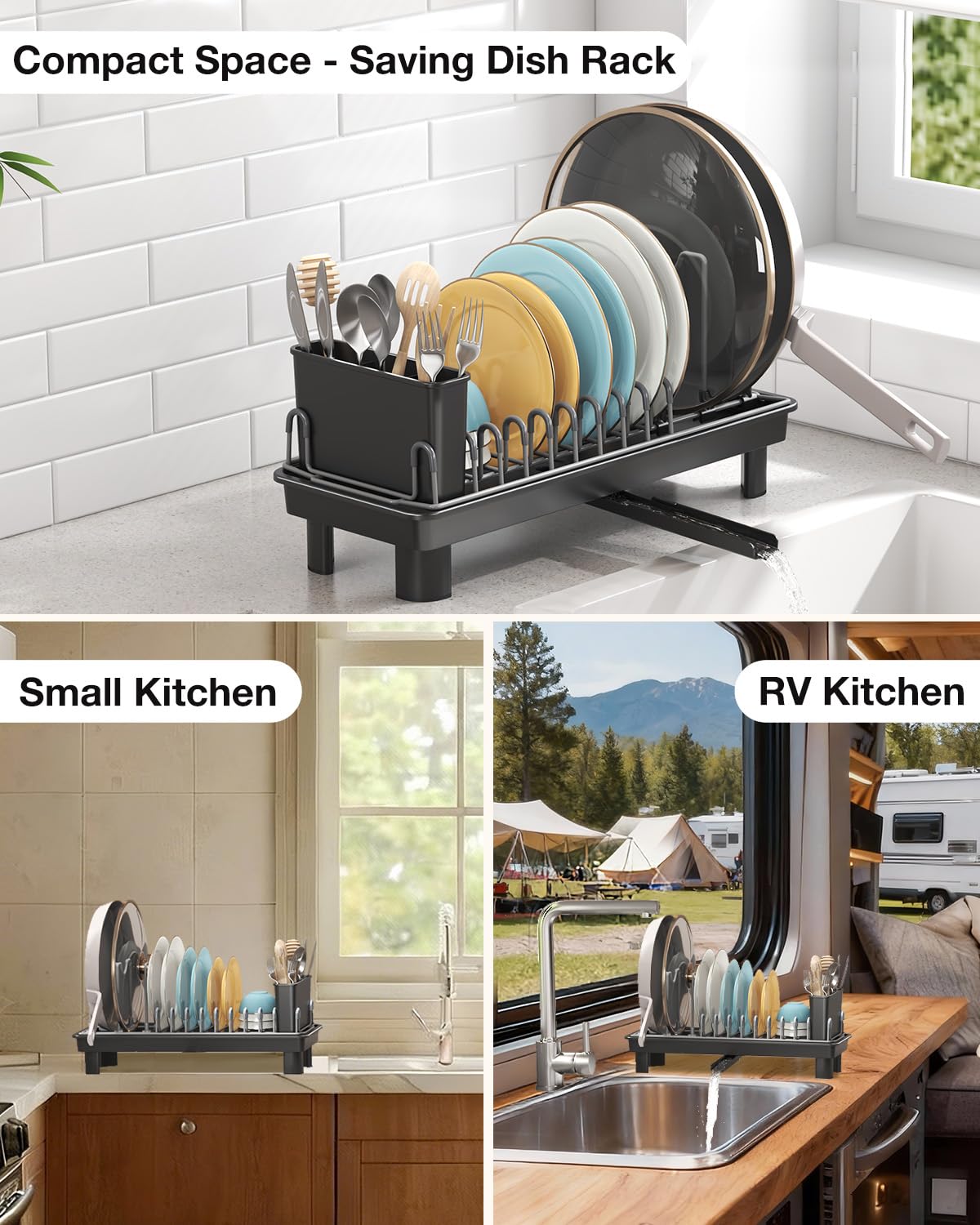 Nfnoyp daily-use rack ideal for small apartments and RVs