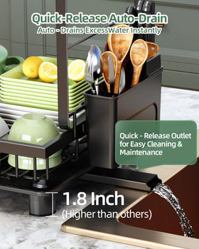 Nfnoyp cutting board holder keeps prep tools within reach