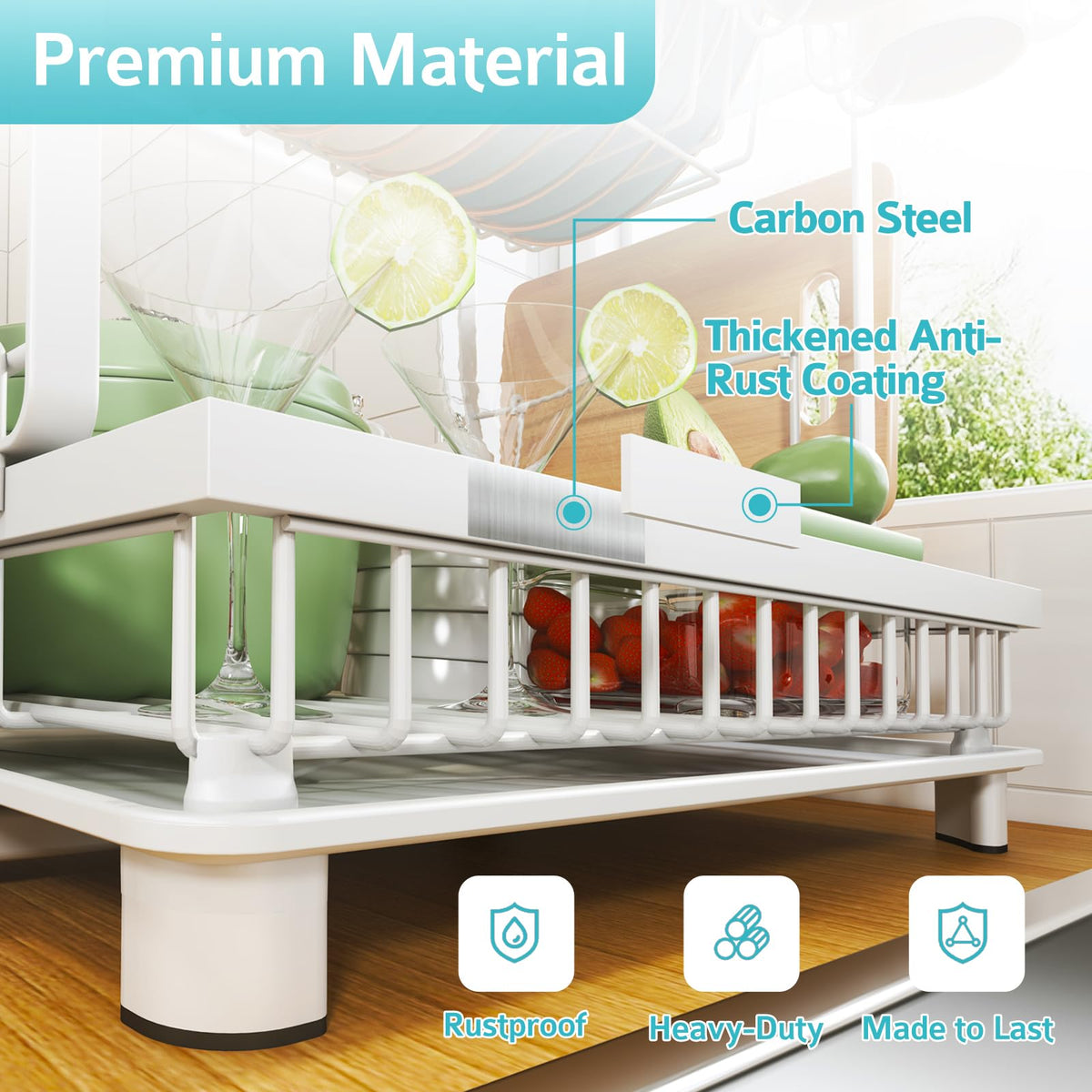 Nfnoyp easy-assembly rack with tool-free setup.