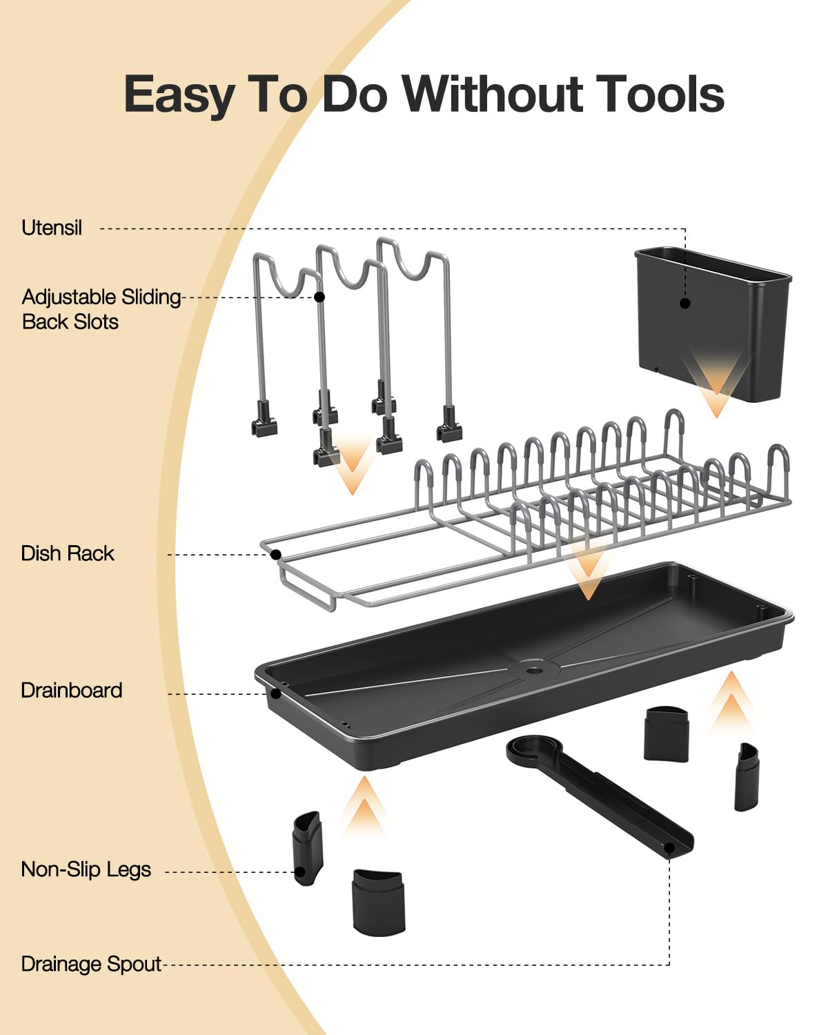 Nfnoyp rustproof carbon-steel construction remains sturdy