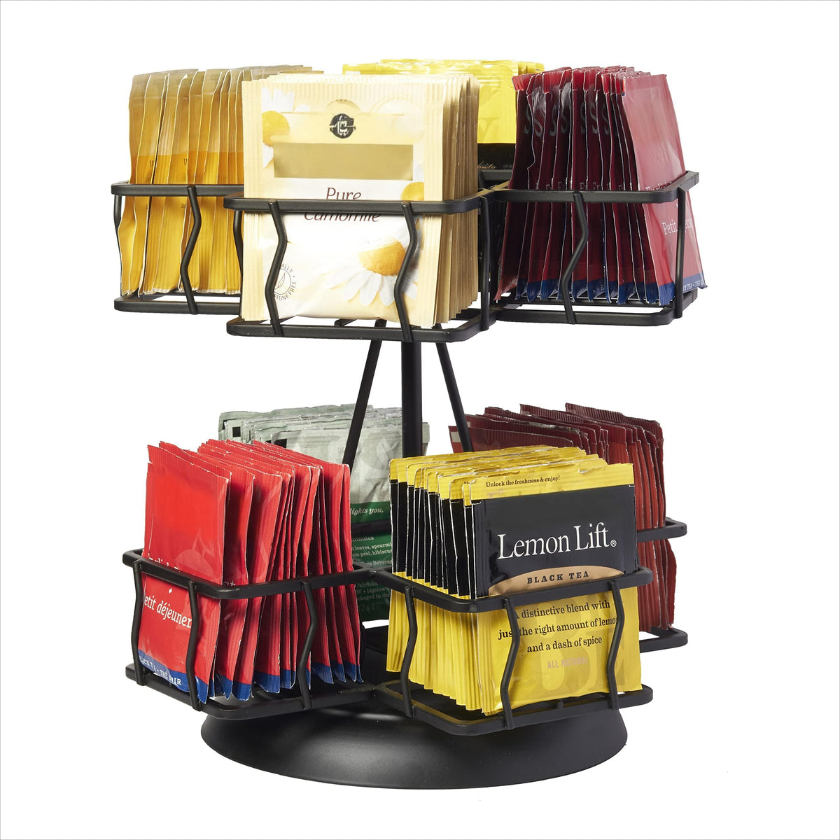 NHZ compact kitchen organizer fits on counters or shelves