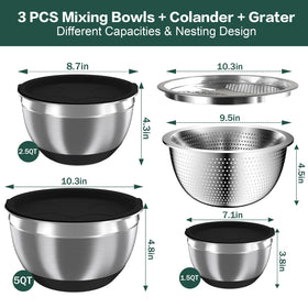 Nicdiet bowls fit standard fridge racks for easy cooling and storage.