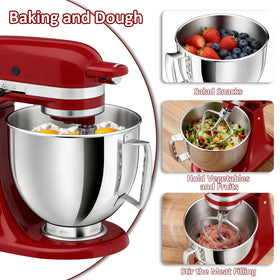 Nicdiet compatibility with KitchenAid tilt-head 4.5–5qt models.
