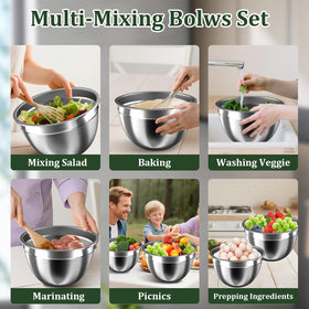 Nicdiet stainless steel bowls offer durable, rust-resistant performance for daily use