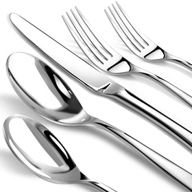 Nice Kitchen 40-piece silverware set dining forks for daily meals