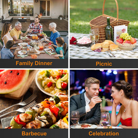 Nice Kitchen versatile forks suitable for family dinners or parties with elegant appearance.