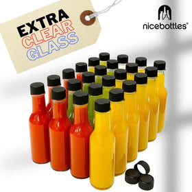 Nicebottles 5 oz bottle ideal for DIY sauces and condiments.